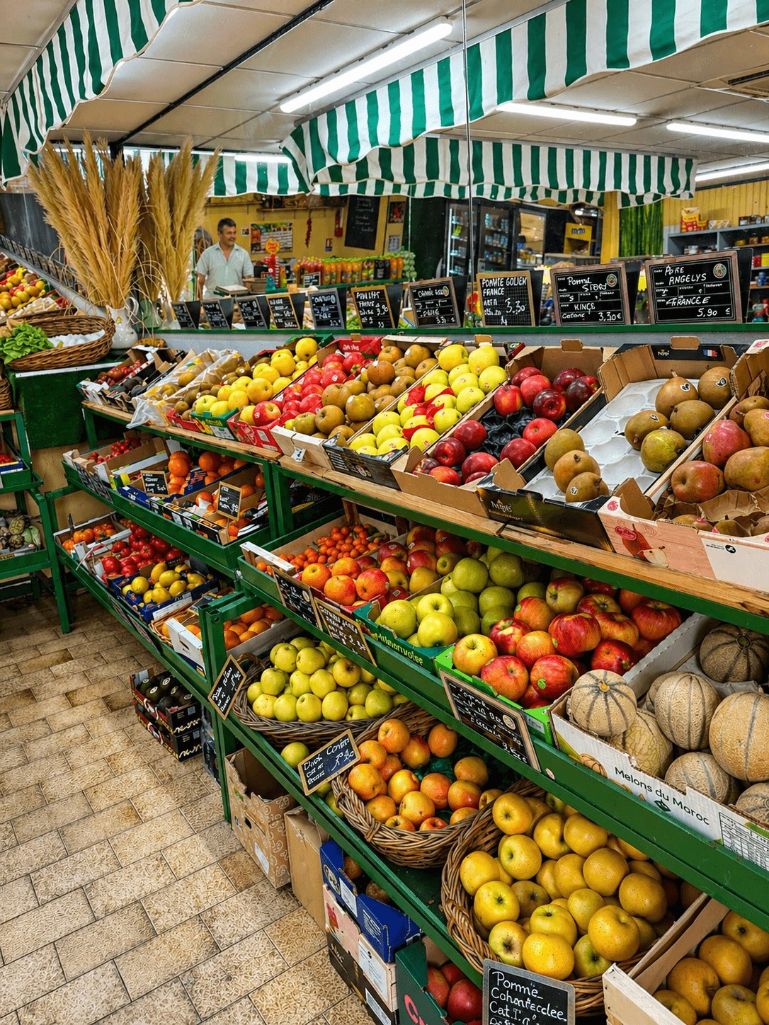 Étal de fruits