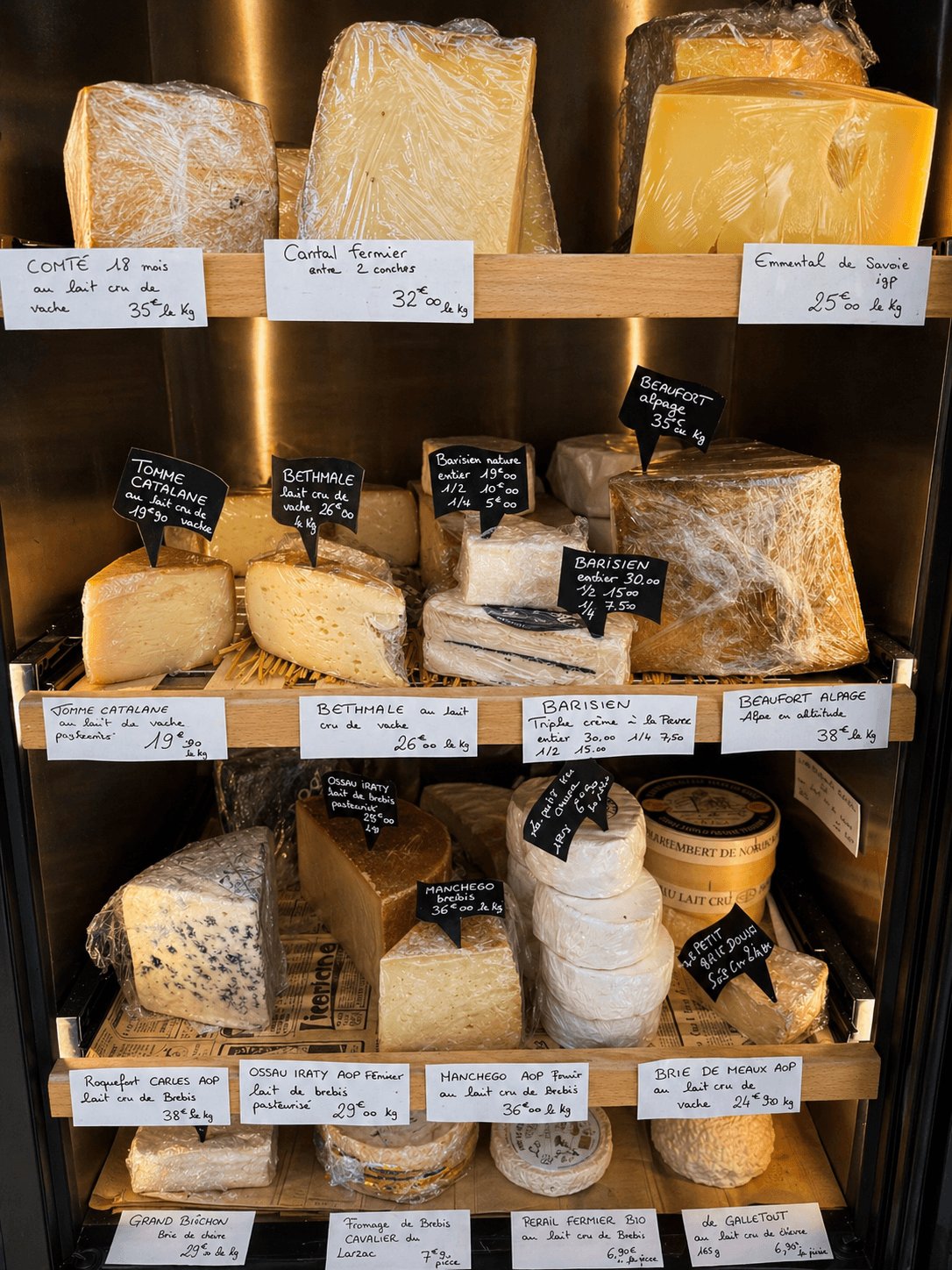 Cave de fromages fermiers
